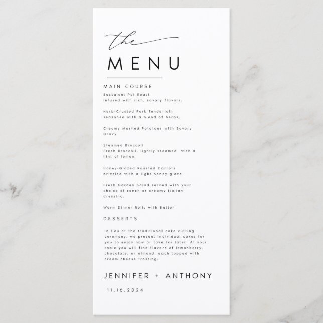 menu (Devant)
