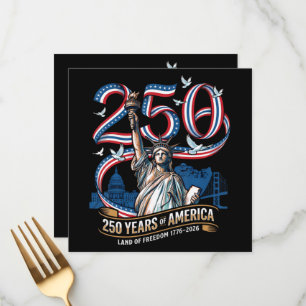 Menu 250 Ans Anniversaire Amérique 1776 2026