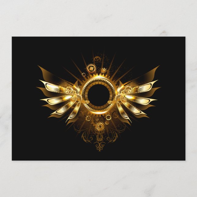 Menu Ailes de Steampunk (Devant)