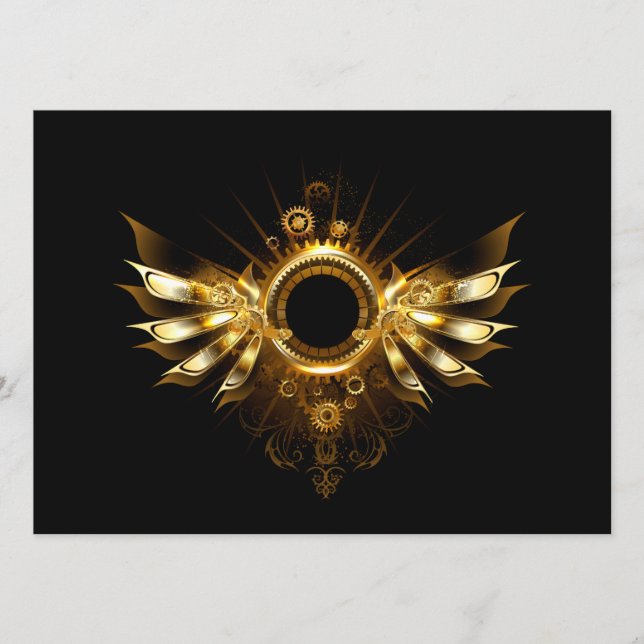 Menu Ailes de Steampunk (Devant)