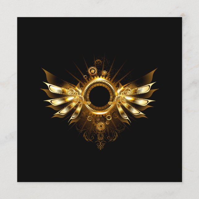 Menu Ailes de Steampunk (Devant)