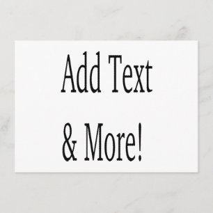 Menu Ajouter du texte et plus ! Customisez votre propre