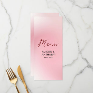 Menu Arrière - plan Ombre rose
