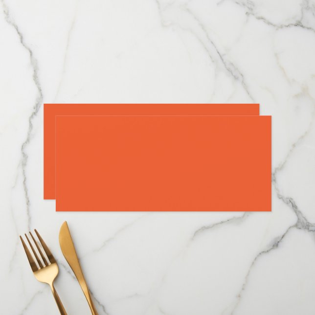 Menu arrière - plan orange avec (Devant/Arrière en situation)
