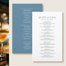 Boissons Élégantes Après Dîner Restaurant Bleu Chi