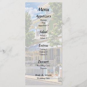 Menu Cape May NJ – Restaurant sur Jackson Street