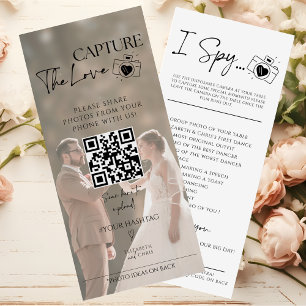 Menu Capturer l'amour Photo I Spy Mariage Jeu de récupé