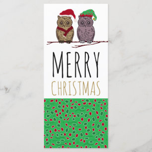 Menu Cheval père Noël et Chouette Elf