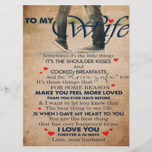 Menu Citation d'amour pour femme, Anniversaire de femme