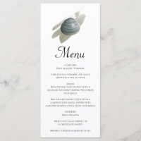 Clam Mariage d'aquarelle