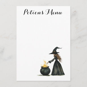 Menu cocktail Potions