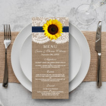 Collection de Mariages de tournesol rustique - Mar
