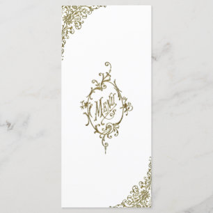 Menu Conception Victorienne