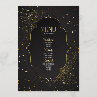 Menu Créez vos propres étoiles encadrées personnalisées