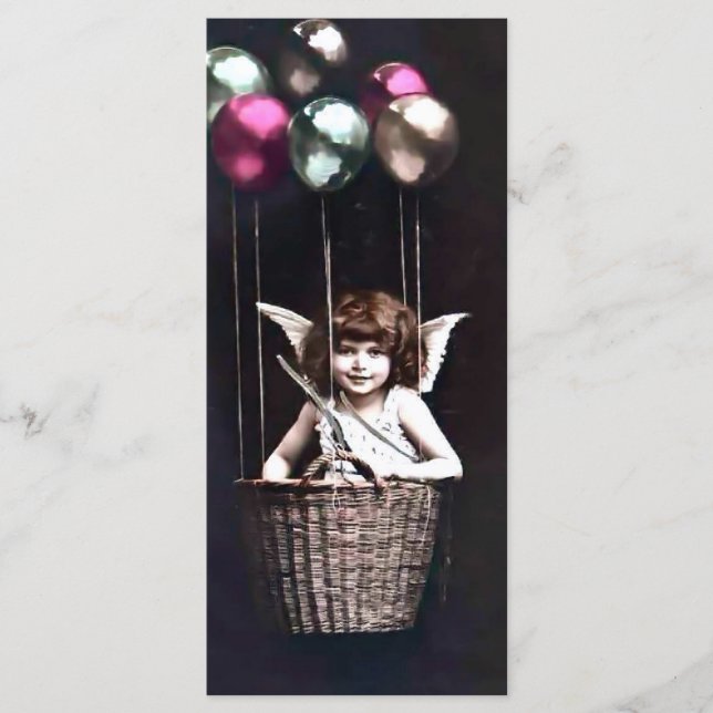 Menu Cupid vintage (Devant)