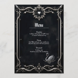 Menu Cygne Éternel de l'Amour, Forever Commence Ici.