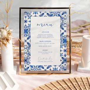 Menu de mariage aux agrumes de la Méditerranée ble