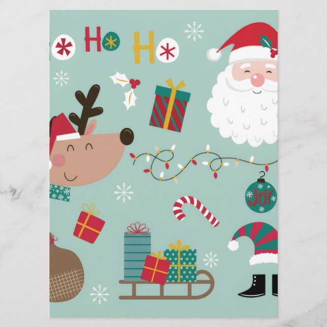 Menu de Noël (Devant)