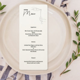 Menu Dîner Dîner De Ligne