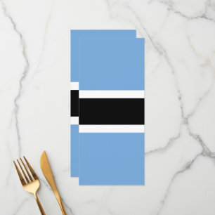 Menu Drapeau du Botswana