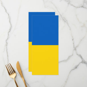 Menu Drapeau ukrainien