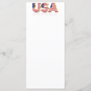 Menu Drapeau USA