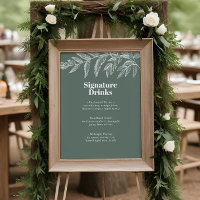 Menü "Drinks" im Bereich "Fern Botanisches Holz"