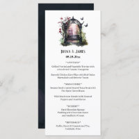 Menu du banc de jardin gothique élégant