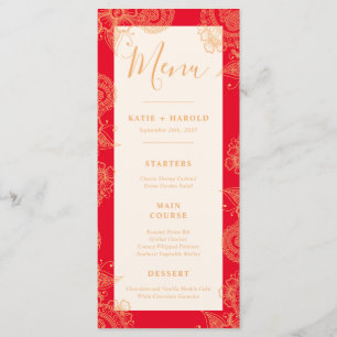 Menu Du Dîner Mariage Mehndi