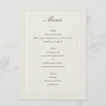 Ecru Dreams Triple Frame Mariage traditionnel