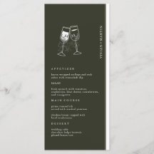 Élégant Mariage vert en bois d'olive