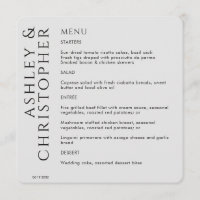 Élégant moderne fumée Mariage noir