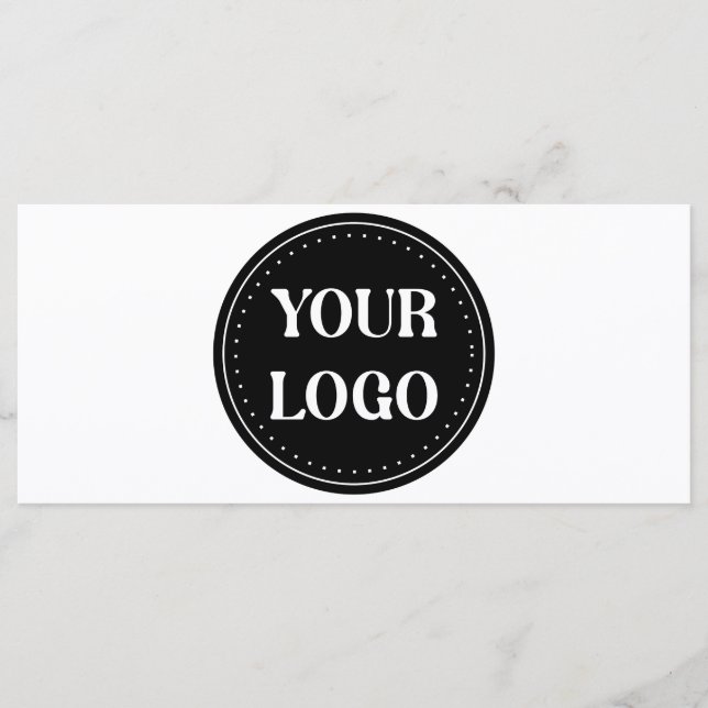 Menu élégant, moderne, raffiné et modifiable.  (Devant)