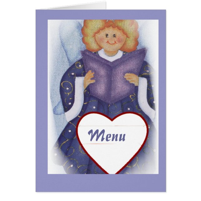 menu / ementa (Devant)