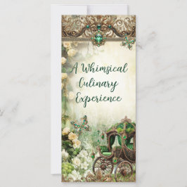 Menu Enchanted Moss & Moonlight Fairytale Event