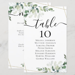 Menü "Eukalyptus Table Seekarte" des BUDGET-Eukaly