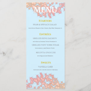 Menu Fairytale Sweet sixteen Princess Photo