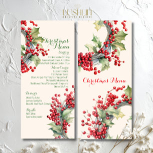 Menu Fête de Noël Dîner de fête