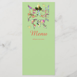 Menu Fête de Noël Teach-Peace