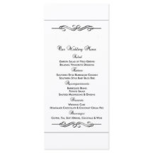 Menü für Hochzeiten