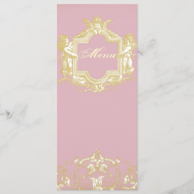 Menu Georgiana (Peony Pink) (Devant)