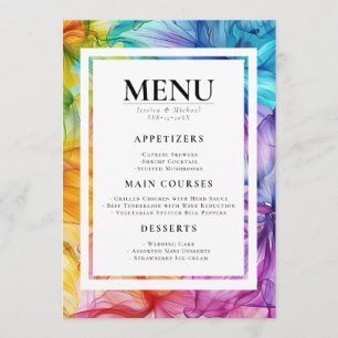 MENU + GETRÄNKE Ätherisches Blut Menükarte