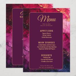 MENU + GETRÄNKE Celestial Elegance Menükarte
