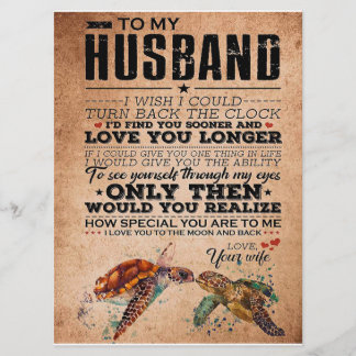 Menu Idée cadeau pour mari citation d'amour, Anniversai
