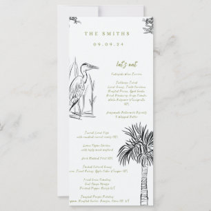 Menu Illustré Sud Pays Bas