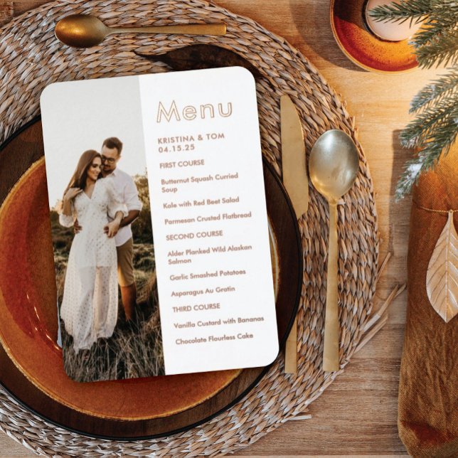 Menü im Foto Folieneinladung (Von Creator hochgeladen)