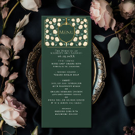 Menu Imaginaire médiéval de l'épée et du bouclier Maria