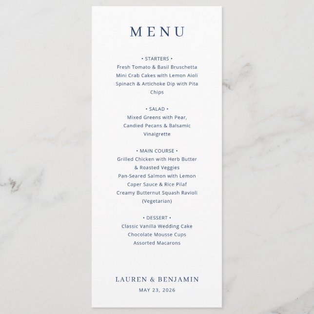 Menu Lapis Rose Wedding (Devant)