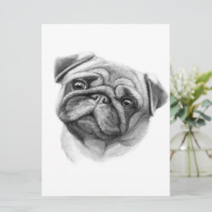 Menu Le portrait Carlin Face de chien de Carlin migno