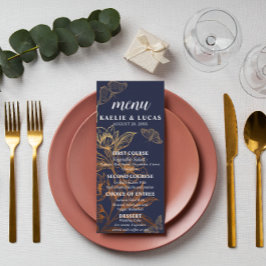 Menu "Les Flores D'Or De L'Amour" | Mariage de marine r